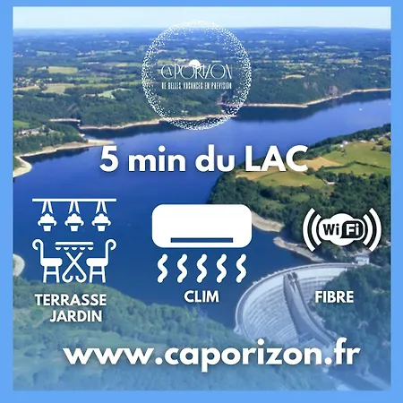 Holiday home Caporizon-la Marote-gite Calme Neuf Lanobre